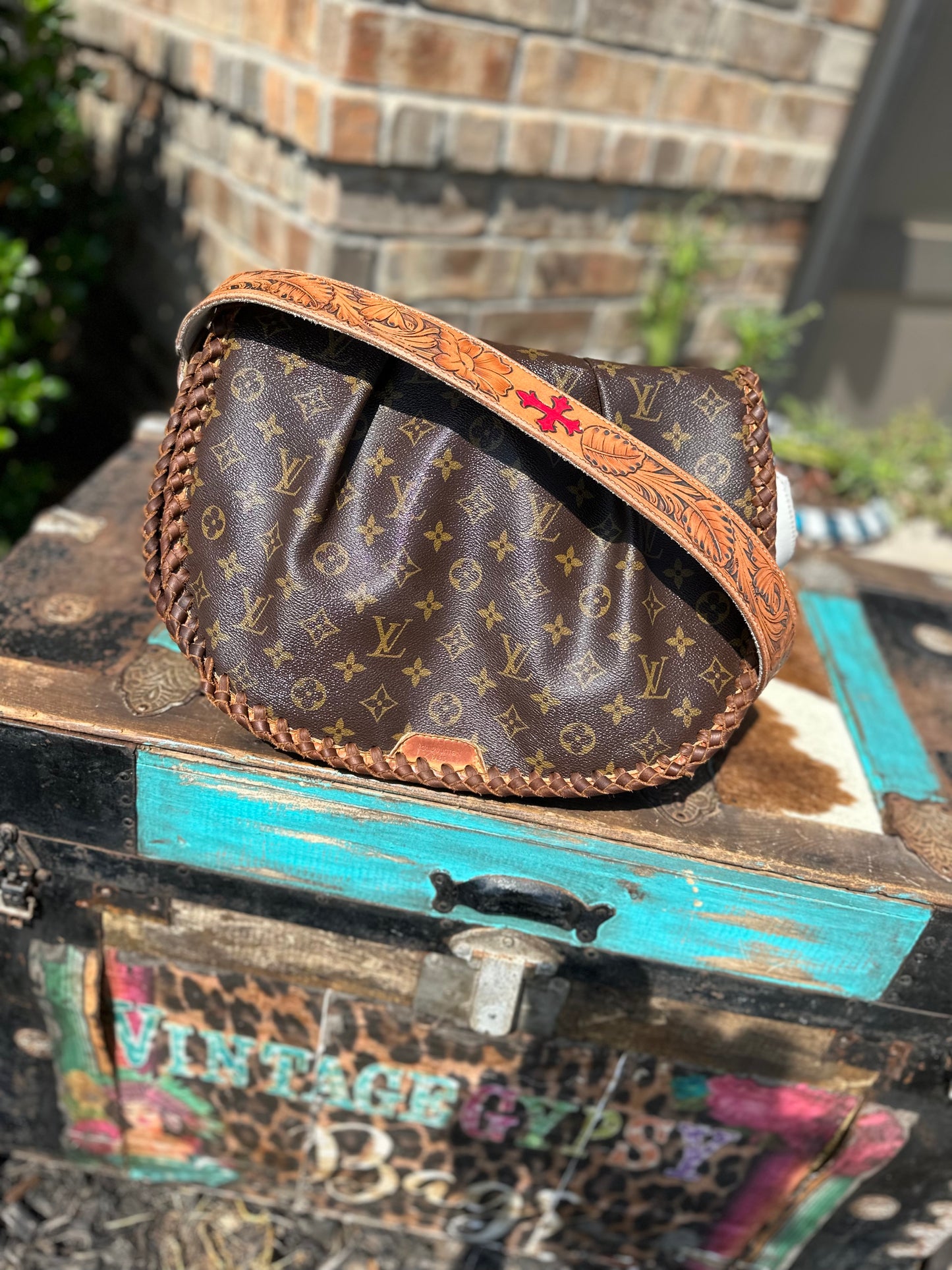 The Swoon Crossbody with custom strap!