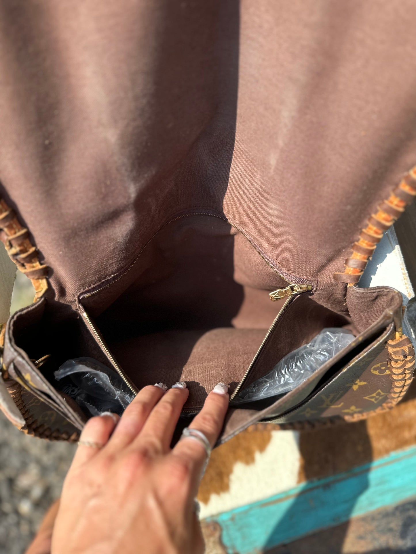The Swoon Crossbody with custom strap!