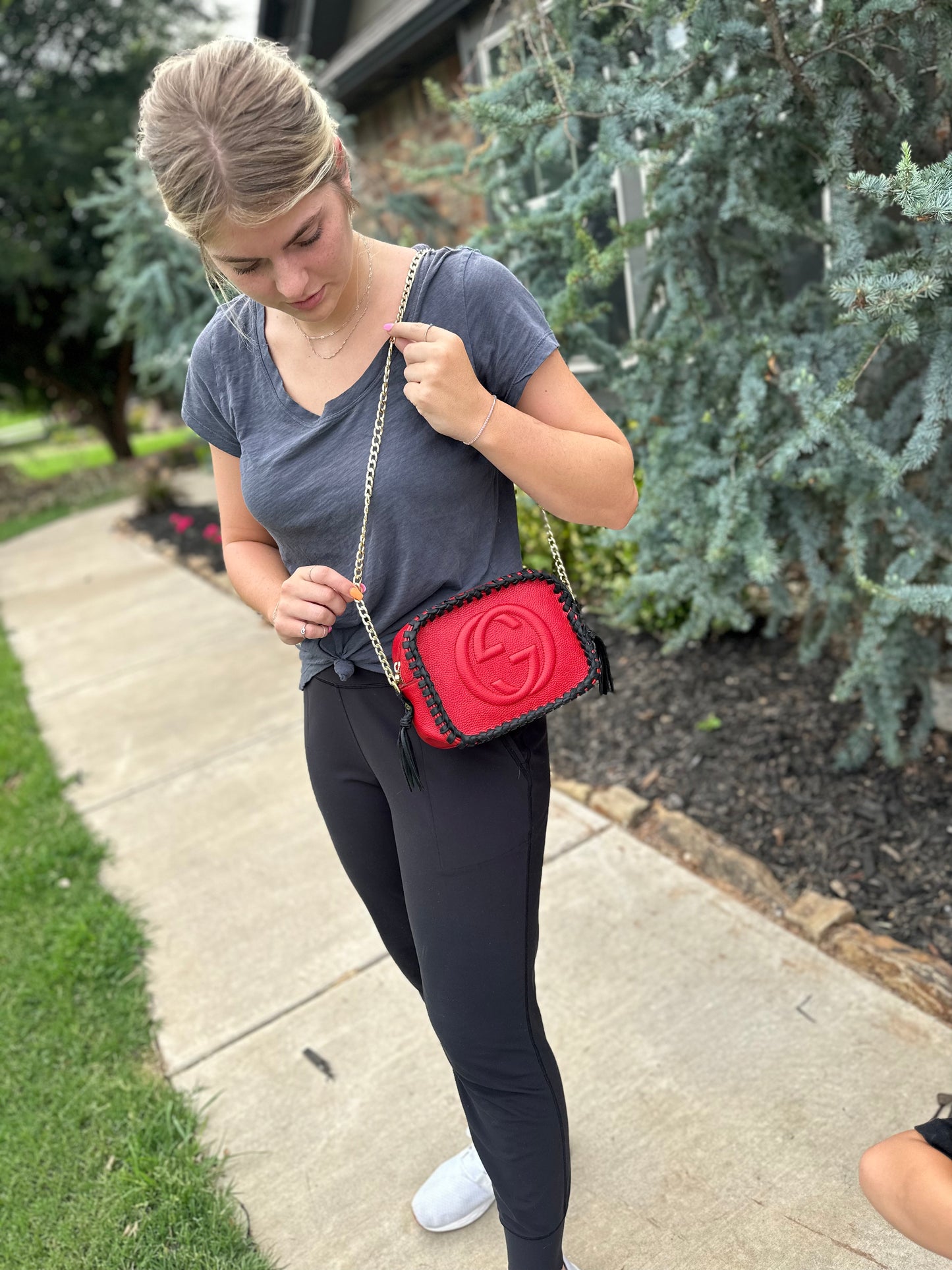 Red GUCCI Crossbody!