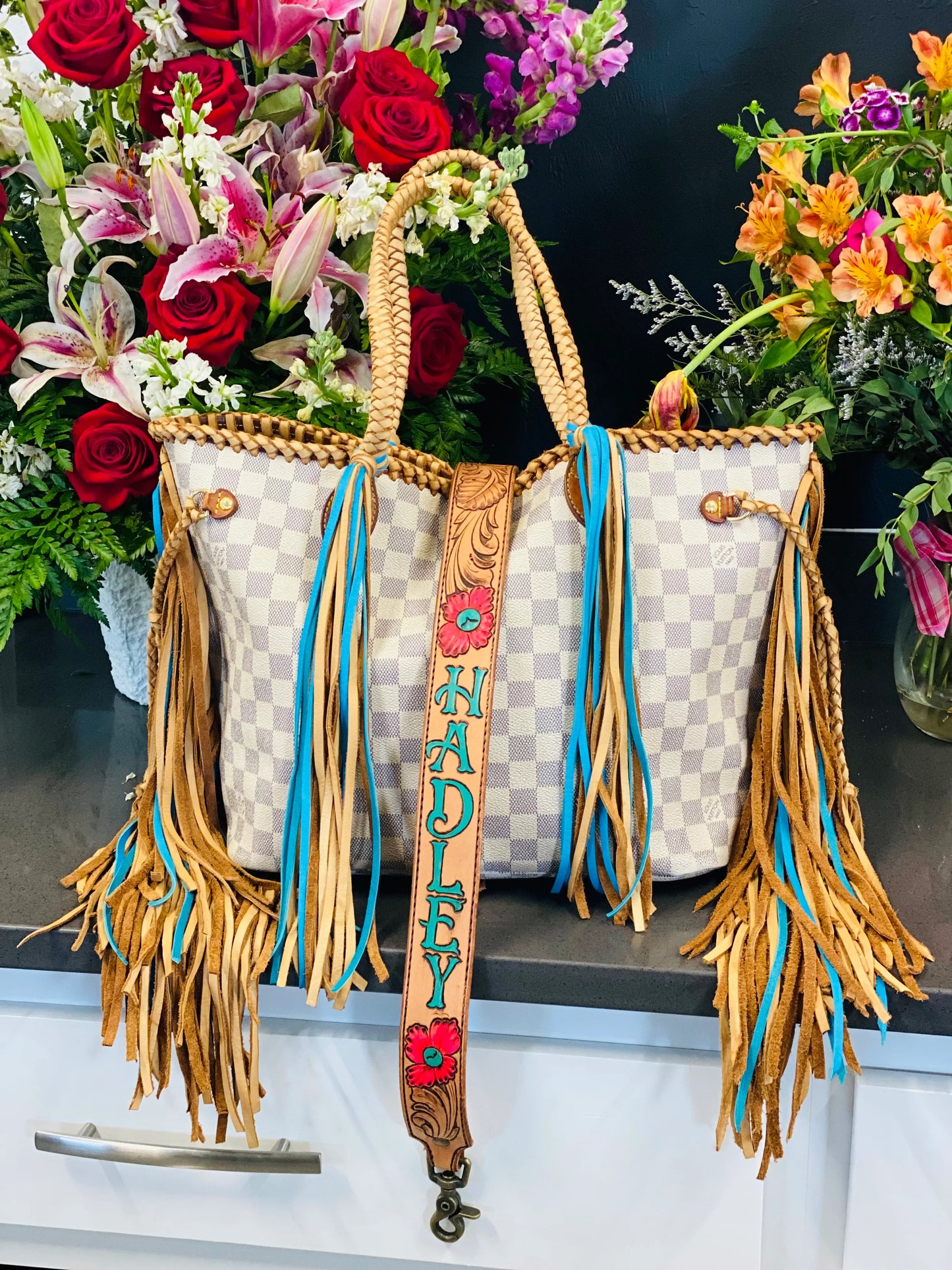 The Dallas Azur MM with Custom Strap