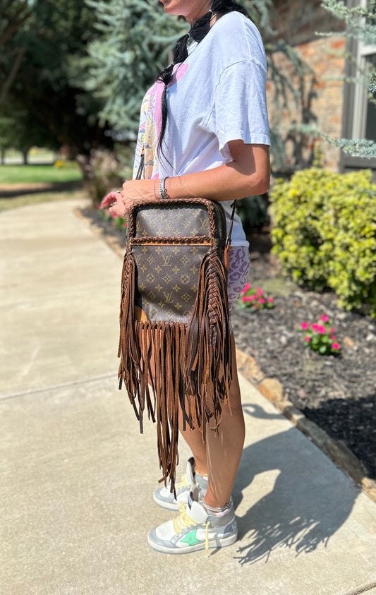Keep It Gypsy Alavish Backpack With Gold And Silver Cowhide – Rustic Mile  Boutique