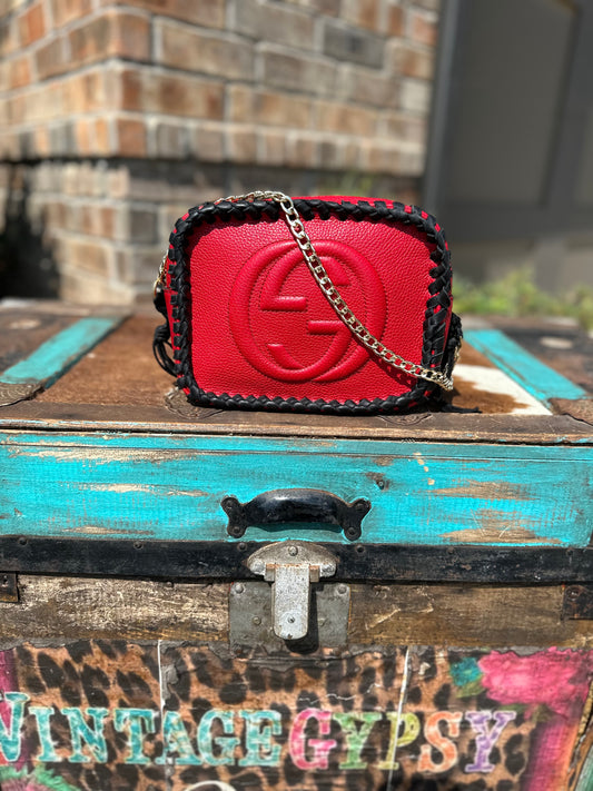 Red GUCCI Crossbody!