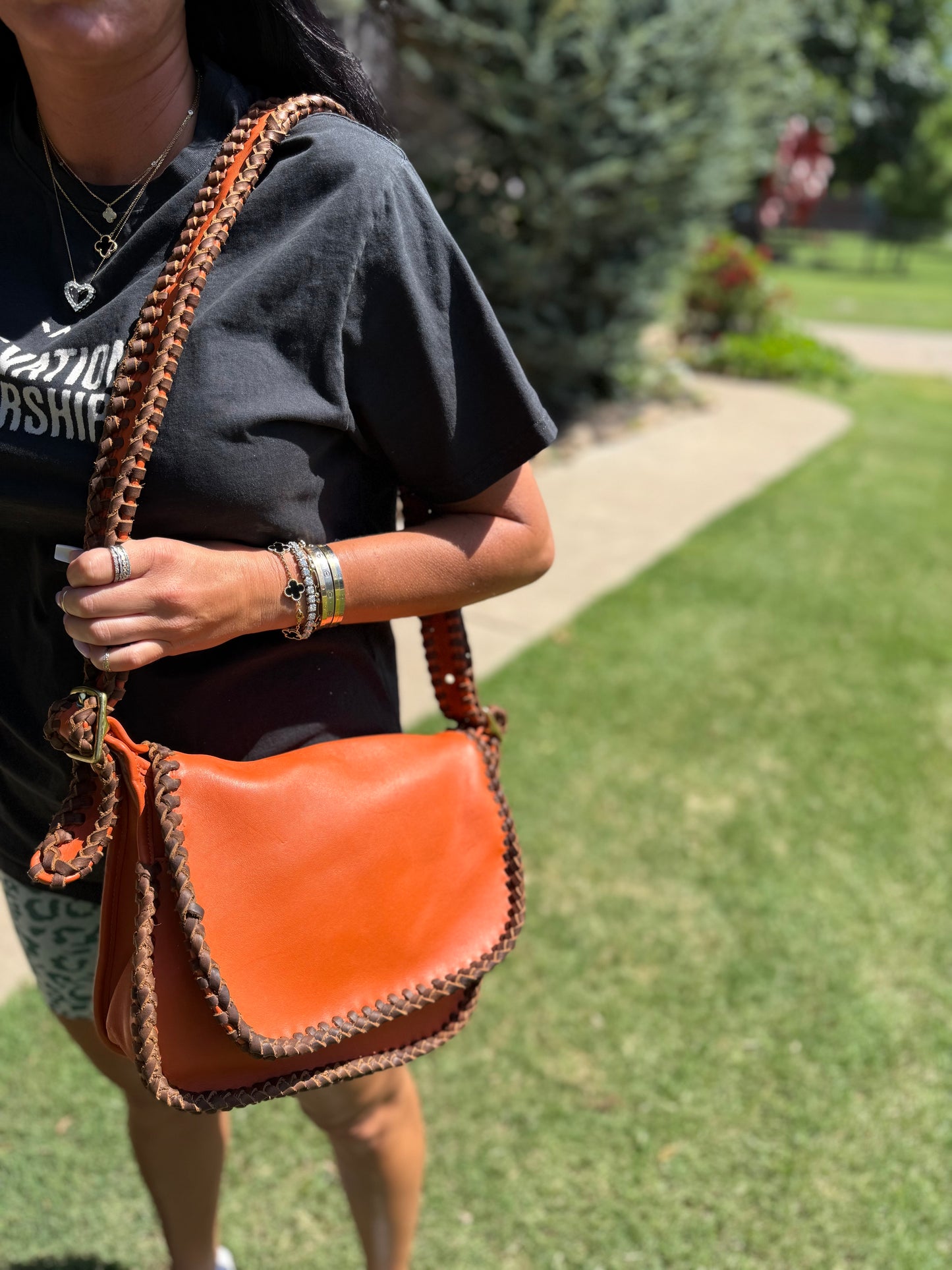 Genuine leather Coach 🧡