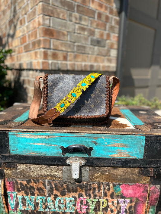 Houston crossbody with custom strap!