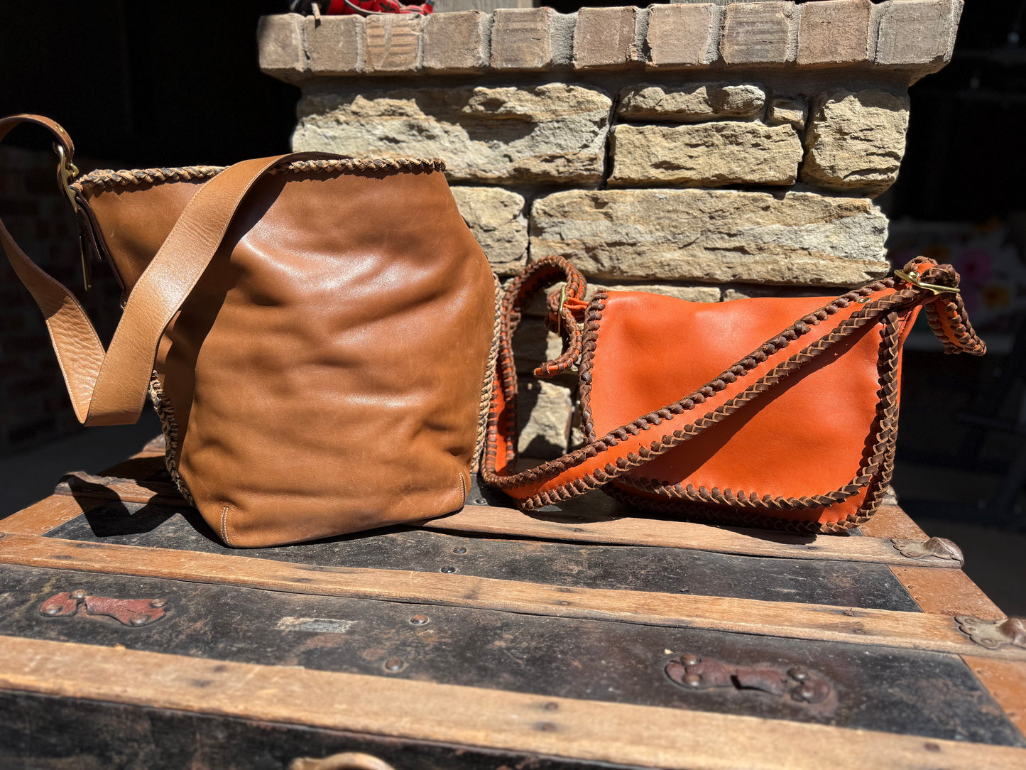 Genuine leather Coach 🧡