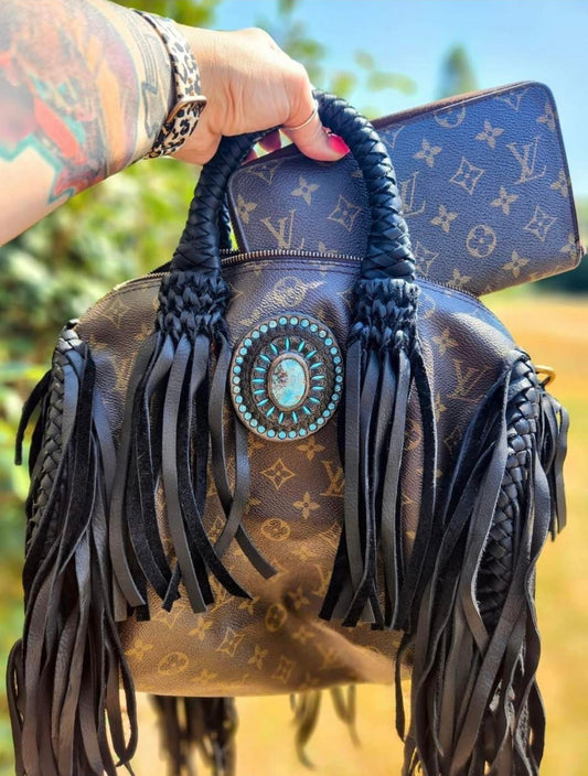 Boston 30-Kingman Turquoise-Matching Wallet 🖤
