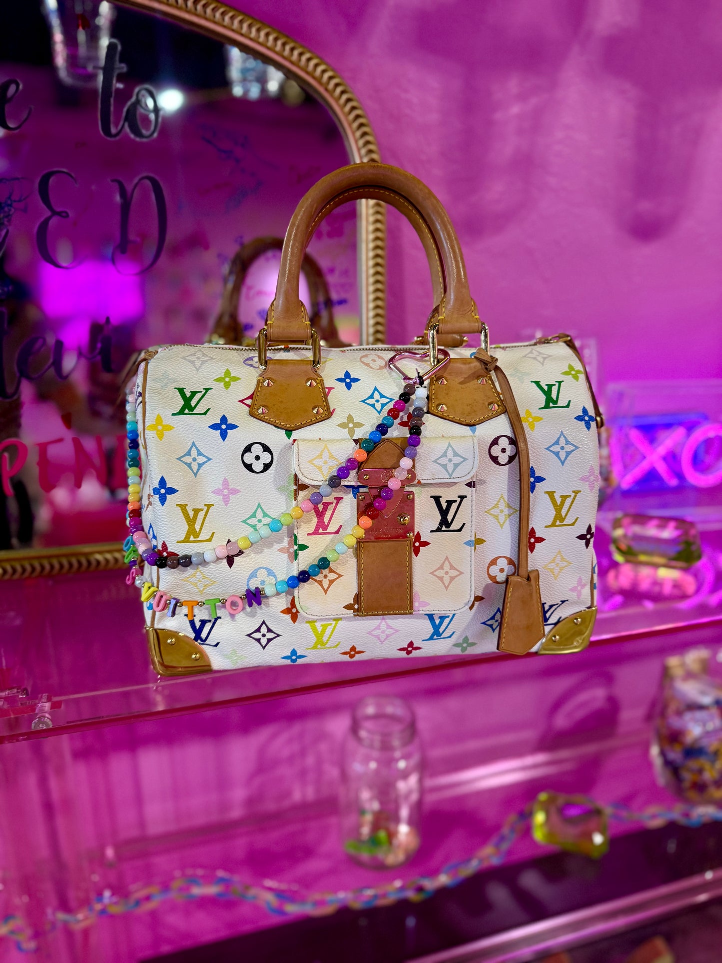 Multicolor Murakami Speedy 30 🌈🦄