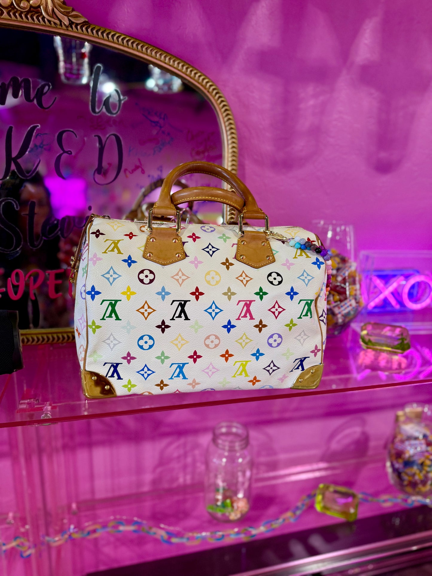 Multicolor Murakami Speedy 30 🌈🦄