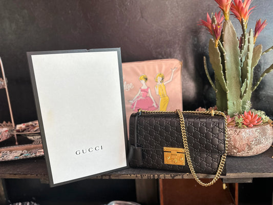 All Black Leather GG