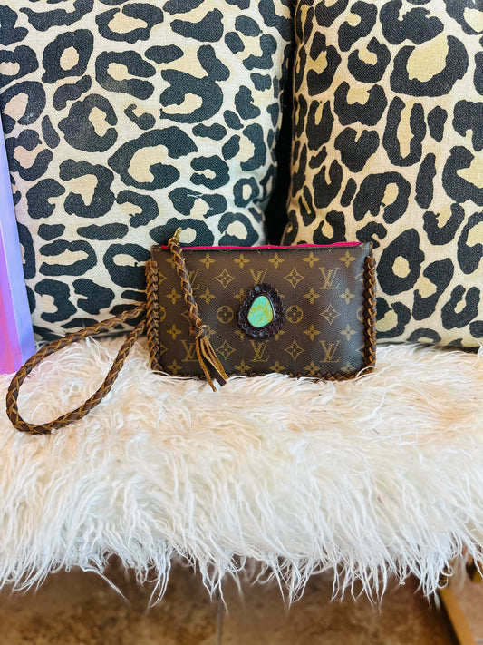 Kingman Turquoise Wristlet!